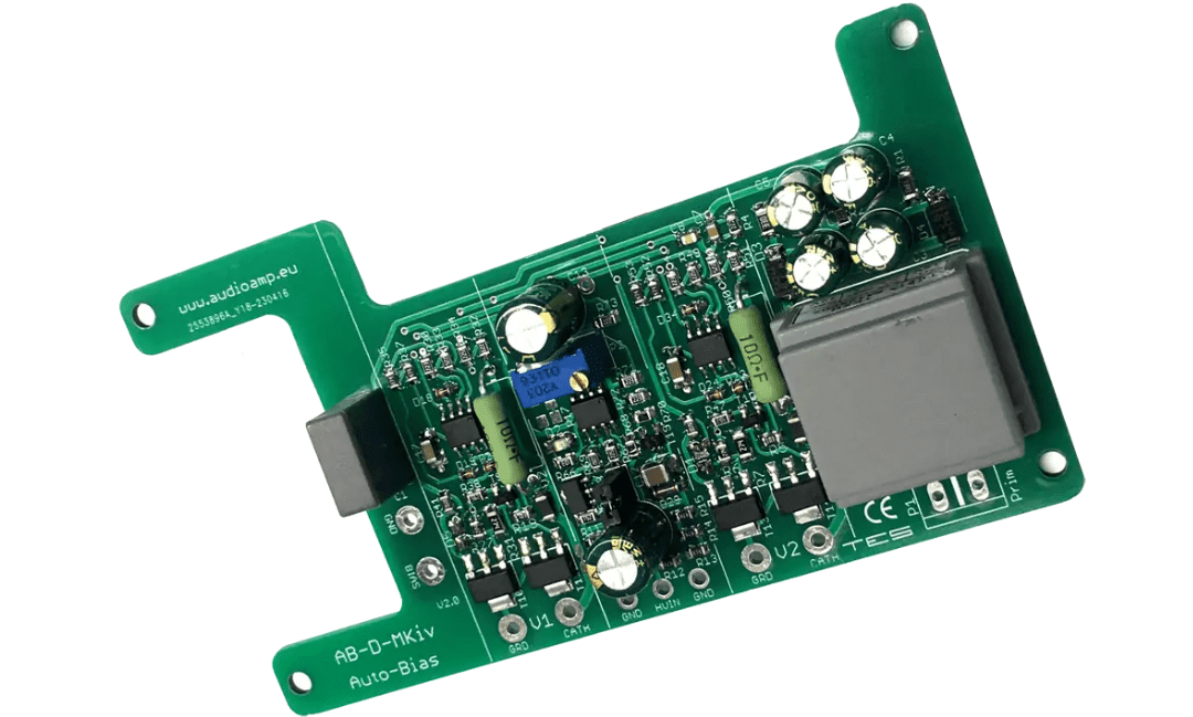 Module AB-Di-MKIV. This module has been designed to fit the Dynaco MKIV amp chassis!